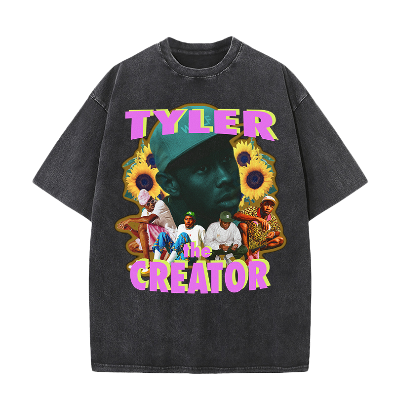 "Tyler Creator Poster" Vintage Oversize T Shirt